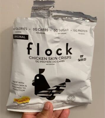 Chicken skin crisps