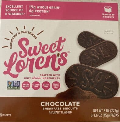 Chocolate Breakfast Biscuits