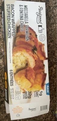 Bacon Wrapped Stuffed Chicken