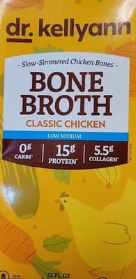 Bone broth chicken low sodium