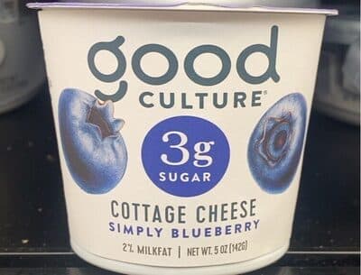 Simply Blueberry Cottage Cheese