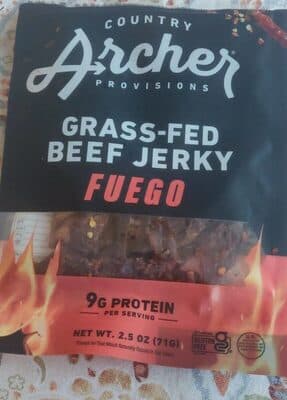 Crushed Red Pepper Grass-Fed Beef Jerky
