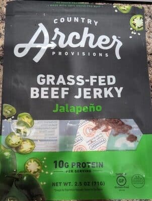 Jalapeño Grass-Fed Beef Jerky