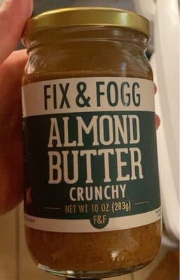 Crunchy Almond Butter