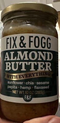 Almond Butter with Everything