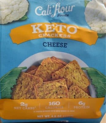Keto Cheese Crackers