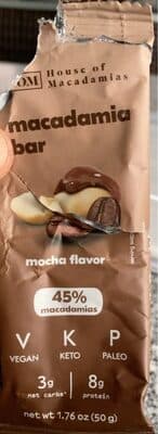 Macadamia bar