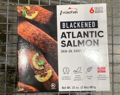 Blackened Atlantic Salmon