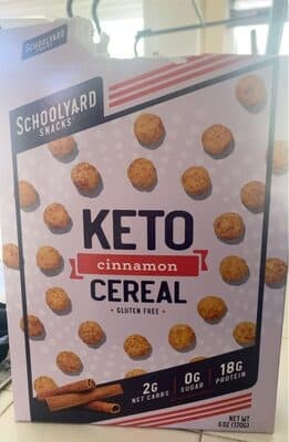 Keto cinnamon cereal