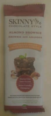 Almond Brownie No Sugar Added Dark Chocolate Style Bar