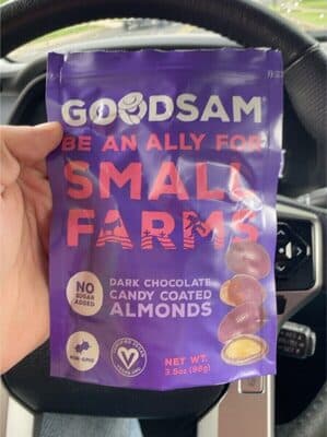 Dark Chocolate Candy Coated Almonds