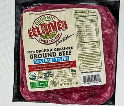Organic Grass Fed Ground Beef