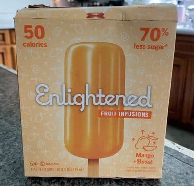 Mango + Boost Fruit Infusions Bars
