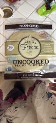 Uncooked Flour Tortillas