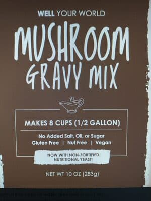 Mushroom Gravy Mix