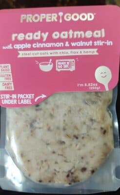 Apple Cinnamon & Walnut Oatmeal