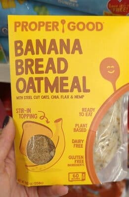 Banana Bread Oatmeal