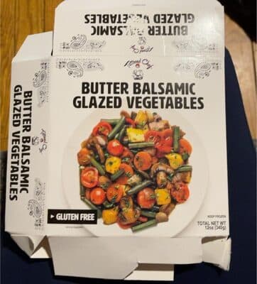 Butter Balsamic Glazed Vegetables