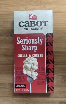 Cabot Seriously Sharp Macaroni & Cheese