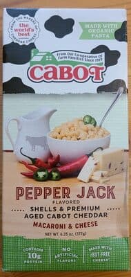 Pepper Jack Flavored Shells & Premium Aged Cabot Cheddar Macaroni & Cheese