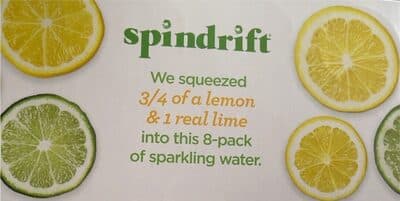 Unsweetened Lemon Limeade Sparkling Water