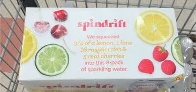 Pink Lemonade Unsweetened Lemonade Sparkling Water