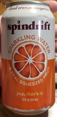 Spindrift Blood Orange Tangerine Seltzer