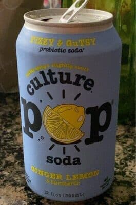 Ginger Lemon & Turmeric Probiotic Soda