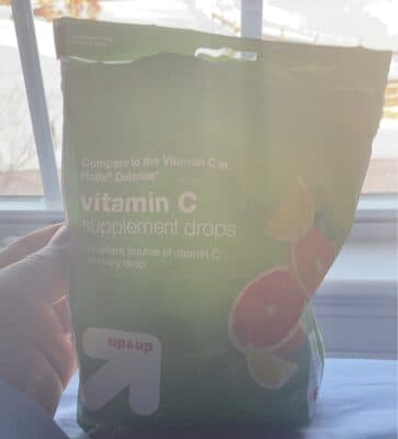 Vitamin C supplement drops