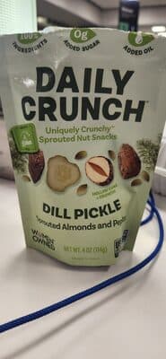 Dill Pickle Sprouted Almonds and Pepitas