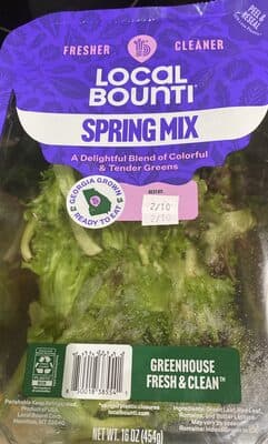 Spring mix