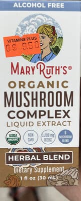 Organic Mushroom Complex Liquid Extract