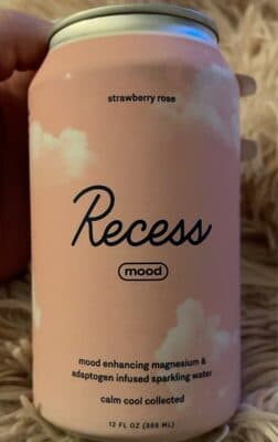 Strawberry Rose Sparkling Water
