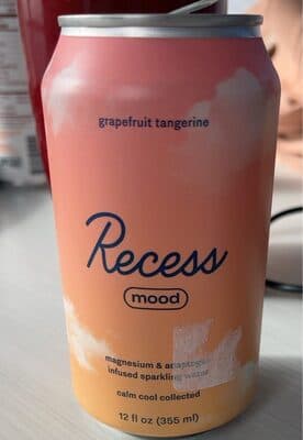 Grapefruit Tangerine Infused Sparkling Water