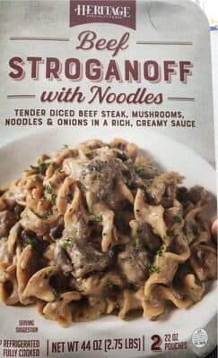 Beef Stroganoff with Noodles