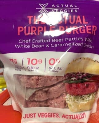 Actual Purple Burger