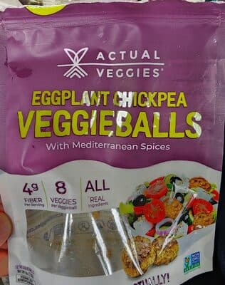 Eggplant Chickpea Veggie Balls