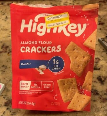 Almond Flour Crackers