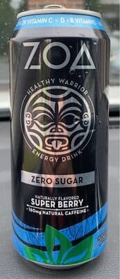 Super Berry Flavored Zero Sugar Energy Drink