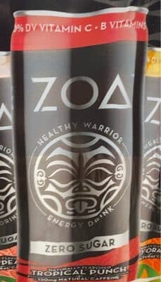 Zoa Healthy Warrior energy drink