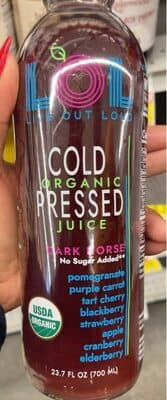 Cold Organic Pressed Juice
