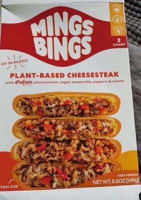 mings bings plant based cheesesteak