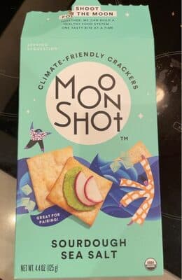 Sourdough Sea Salt Climate-Friendly Crackers