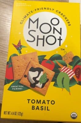 Tomato Basil Climate-Friendly Crackers