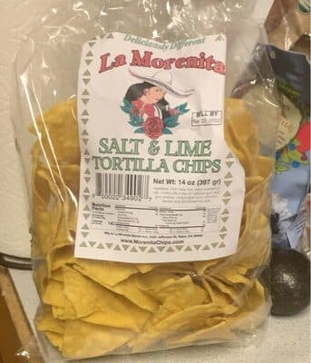 Salt & Lime tortilla chips