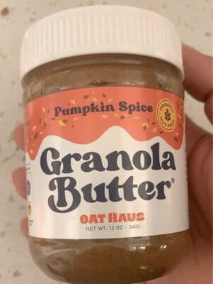 Granola Butter Pumpkin Spice