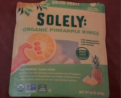 Organic Pineapple Rings