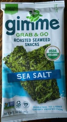 Grab and Go Roasted Seaweed snacks