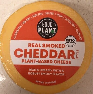 Real Smoked Cheddar Plant Based Cheese