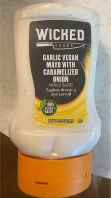 Garlic Vegan Mayo with Caramelized Onion